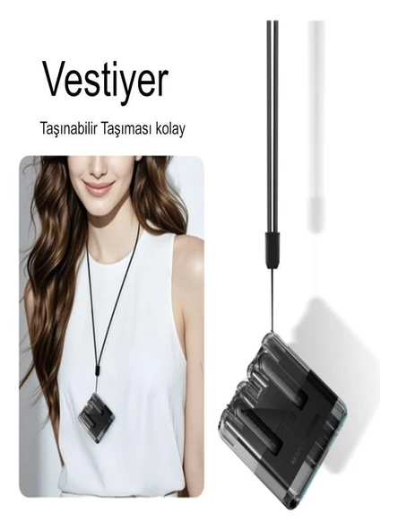 IPX4 Su Geçirmez Bluetooth Kulakiçi Kulaklık 13 mm Sürücü, 300 mAh, Askı Aparatlı Siyah - 3