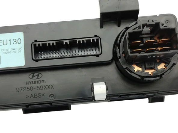 H350 Kalorifer Klima Kontrol Paneli - Hyundai 9725059130 - 97250-59130 - Resim 4