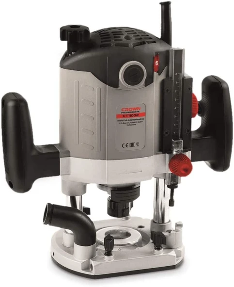 CROWN CT11002 El Freze Makinası 12 mm 1400 Watt ürün görseli