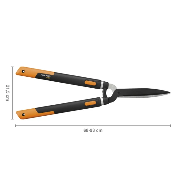 FISKARS HS86 SmartFit Teleskopik Çit Budama Makası (1013565) - Resim 3