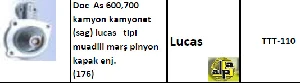 MARŞ ÖN KAPAK-AS800-900 61924008 SAĞ AĞIZ/KERTİKLİ (176) - LUCAS-TTT110 ürün görseli 1