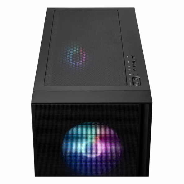 MSI MAG Forge 320R Airflow USB 3.2 ARGB ATX Mid Tower Siyah Kasa - Resim 5