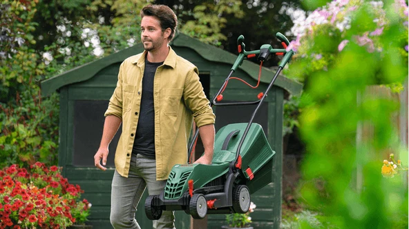 BOSCH Universal Rotak 37-555 Elektrikli Çim Biçme Makinası 37 Cm Bıçaklı 1400 Watt - 5