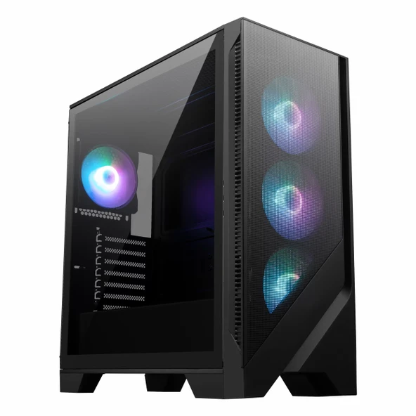 MSI MAG Forge 320R Airflow USB 3.2 ARGB ATX Mid Tower Siyah Kasa ürün görseli 1