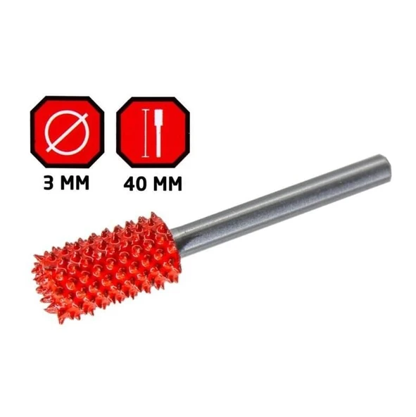 ROX WOOD Karbür Silindir Tip Törpü ürün görseli