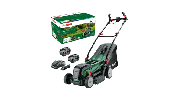 BOSCH Universal Rotak 18V-37-550 Çift Akülü Çim Biçme Makinası - 4