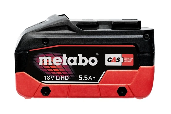 METABO Lityum HD Akü 18 Volt 5.5 Ah (625368000) - Resim 2