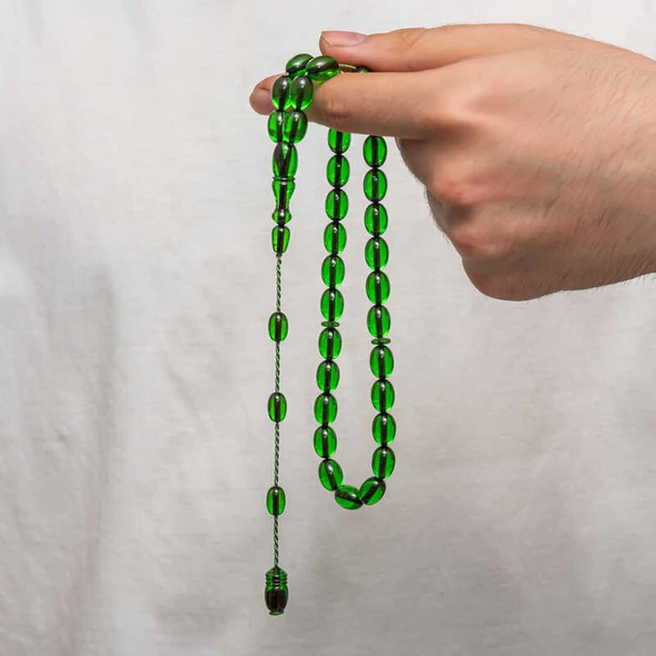 Sıkma Kehribar Tesbih ürün görseli 1