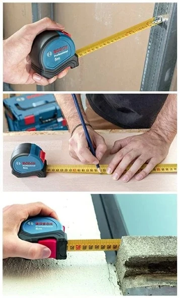 BOSCH Profesyonel 5 Metre Şerit Metre (1600A016BH) - Resim 5
