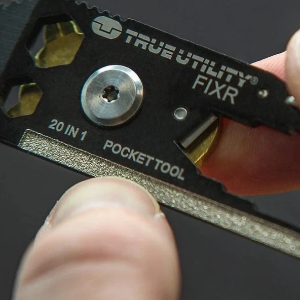 TRUE UTILITY Fixr Tool Anahtarlık (TU 200K) - Resim 4