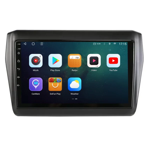 Suzuki Swift 2017-2023 UYUMLU 4 GB RAM 64 GB HAFIZA ANDROID MULTIMEDIA TEYP - Resim 4
