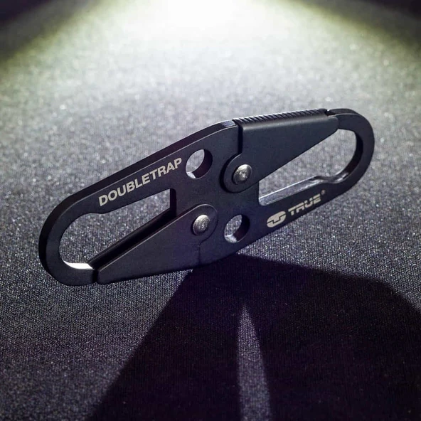 TRUE UTILITY Doubletrap 2 Karabina Anahtarlık (TU 916K) - Resim 5