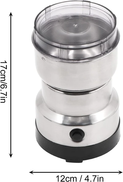 Elektrikli Kahve Baharat Bakliyat Öğütücü Makine - Resim 2