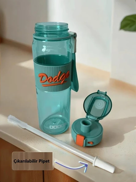 Dodge Su Matarası Tritan Turkuaz 850Ml - 2