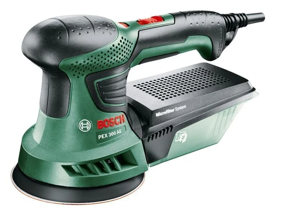 BOSCH PEX 300 AE Eksantrik Zımpara Makinası 270 Watt ürün görseli