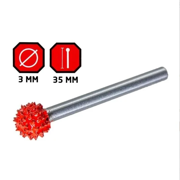 Rox Wood 0275 Karbür Yuvarlak Tip Ahşap Şekillendirme Törpü ürün görseli