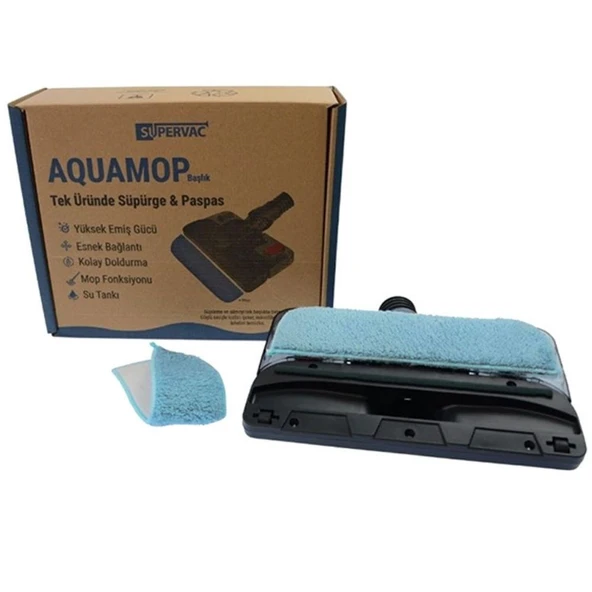 Bosch BSG 82010, BSG 82022, BGS 82515 Ergomaxx'x ile Uyumlu AquaMop Başlık - Resim 2