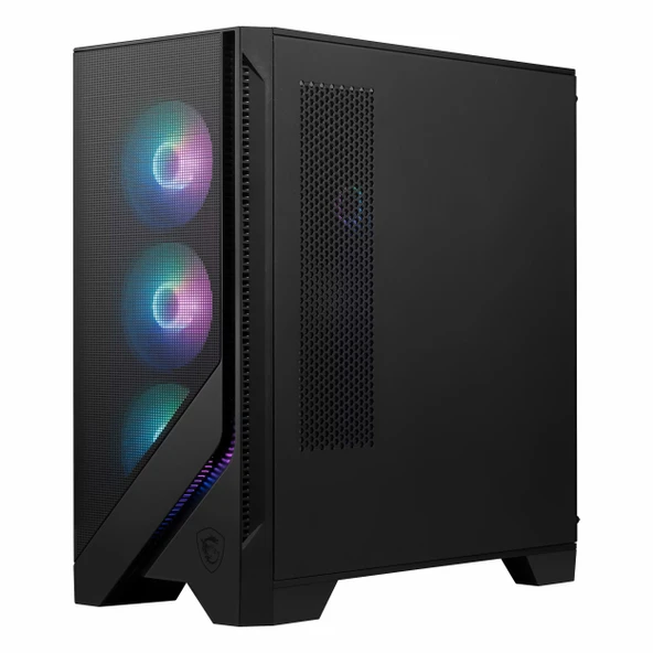 MSI MAG Forge 320R Airflow USB 3.2 ARGB ATX Mid Tower Siyah Kasa - Resim 3