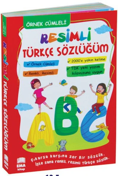 Örnek Cümleli Resimli Türkçe Sözlüğüm ürün görseli