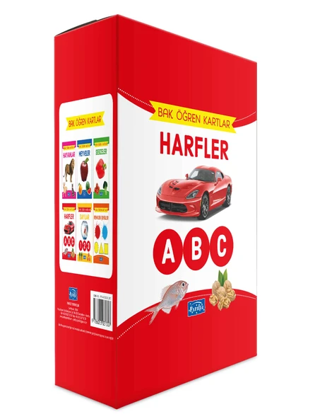 Harfler - Bak Öğren Kartlar ürün görseli