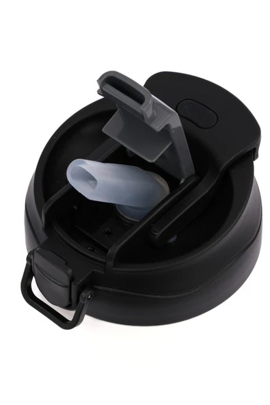 Termos Mug 400 ML - Paslanmaz Çelik, Pipetli ve Doğrudan İçme Kapaklı - Resim 6