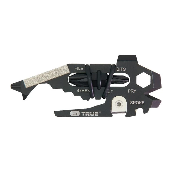 TRUE UTILITY Fishface 18 Fonksiyonlu Çok Amaçlı Anahtarlık (TU 206K) - Resim 3