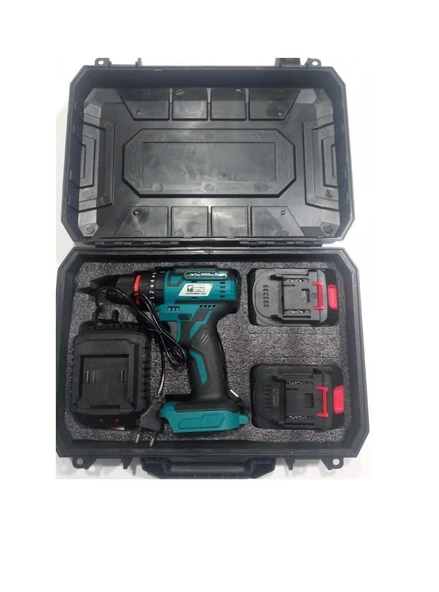 Catpower 1320 Kömürsüz Akülü Darbeli Vidalama Matkap 20V Lion 2.A Taşıma Çantalı - Resim 2