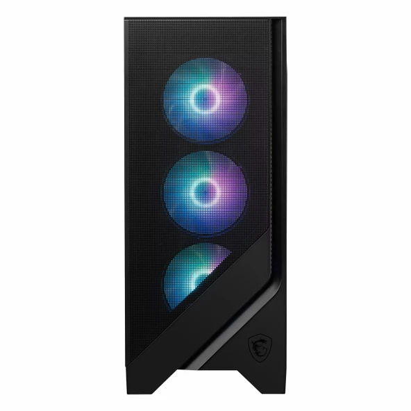 MSI MAG Forge 320R Airflow USB 3.2 ARGB ATX Mid Tower Siyah Kasa - Resim 2