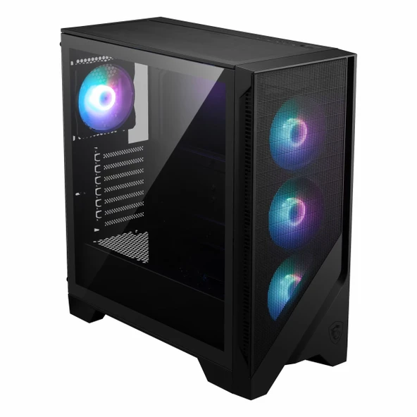MSI MAG Forge 320R Airflow USB 3.2 ARGB ATX Mid Tower Siyah Kasa - Resim 4