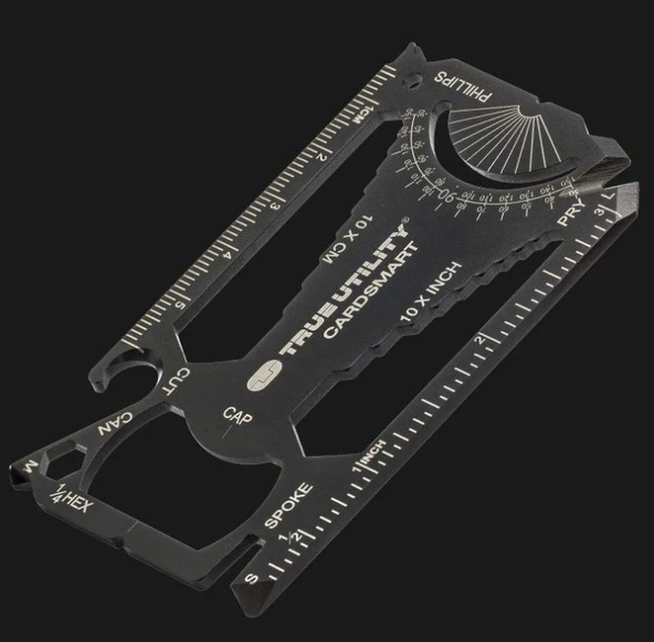 TRUE UTILITY Cardsmart Çok Amaçlı Kart Anahtarlık (TU 207K) ürün görseli