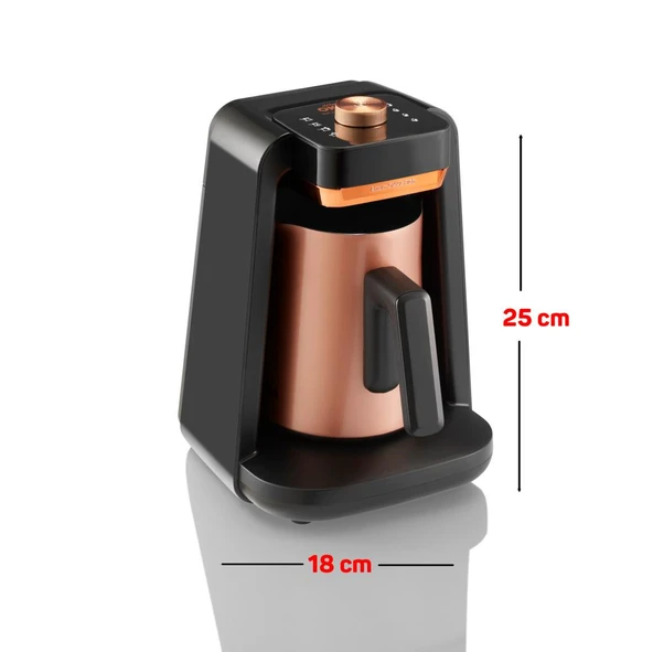 Arzum Okka Rich Spin Pro Türk Kahvesi Makinesi - Bakır - 7