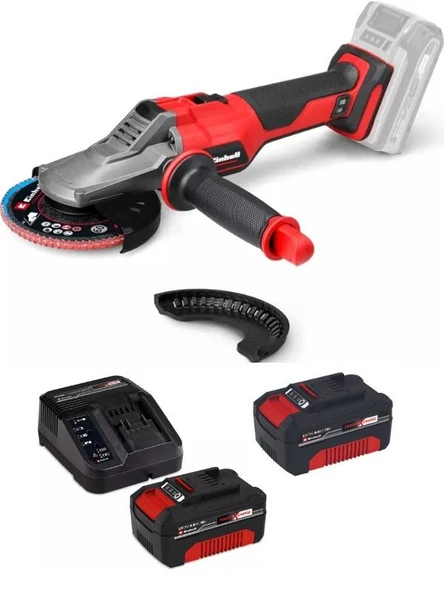 Einhell TP-AG 18/125 F Li BL 2x4.0ah PROFESYONEL Kömürsüz Akülü Açılı Taşlama Makinesi ürün görseli