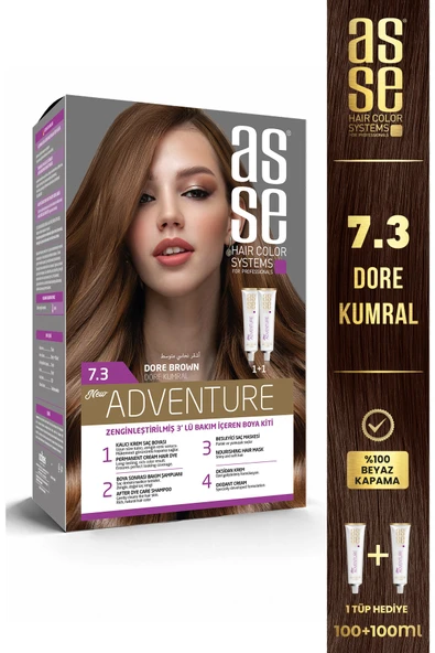 Asse Set Boya 7.3 Dore Kumral ürün görseli