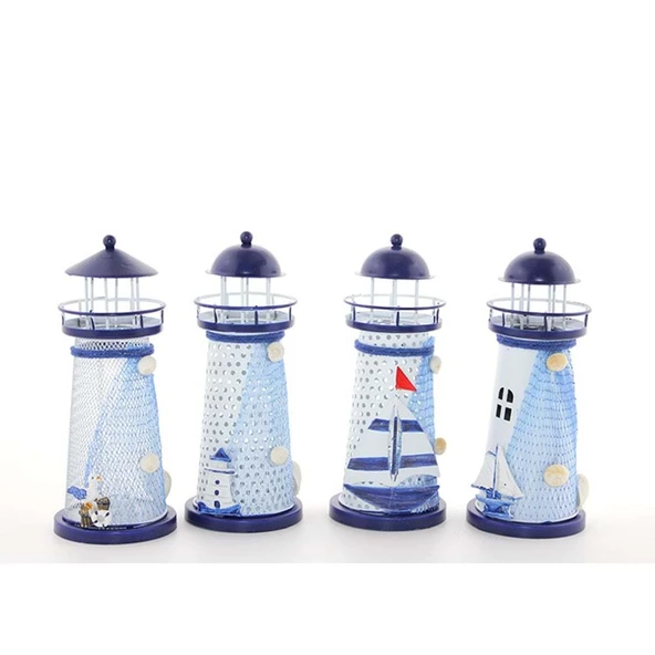 Marin Metal Deniz Feneri Ledli ürün görseli 1