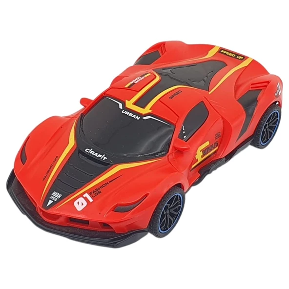 Sürtmeli Drift Arabalar 15 cm - D400-52 - Kırmızı ürün görseli