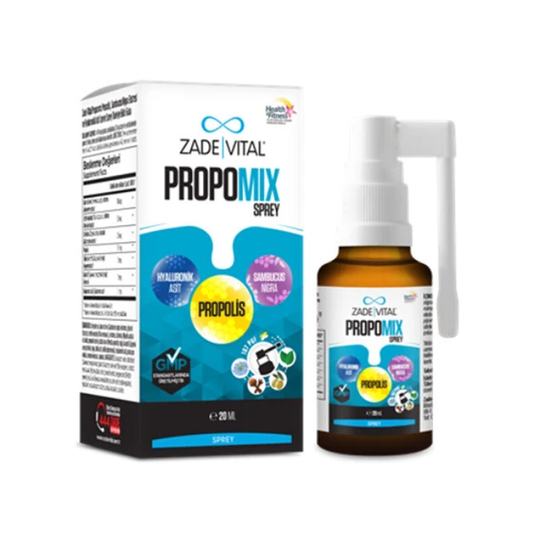 Zade Vital Propomix Spray Takviye Edici Gıda 20 ml ürün görseli