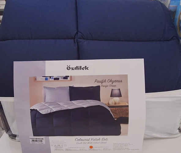 Özdilek Çift Kişilik Ranforce Yatak Seti Pasifik Okyanus - Resim 2