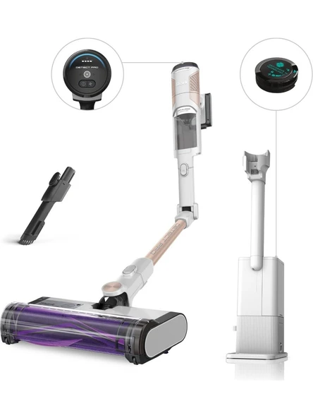 Shark Detect Pro Auto-Empty Sistemli Şarjlı Dikey Süpürge, 60 dk'ye kadar şarj- IW3611EU - Shark Ninja