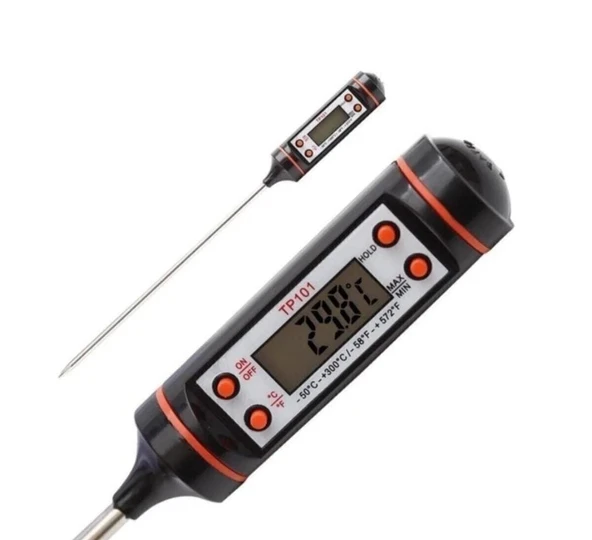 Tp Daldırma Saplama Tipi Dijital Gıda Sıcaklık Ölçer Termometre - 2