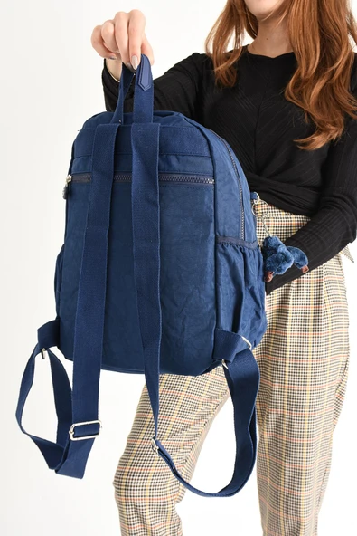 Ultra Hafif Orta Boy Sırt Çantası Çok Cepli Unisex Laci  (Model: 571-4B) - Resim 2