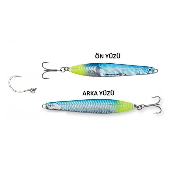 Savage Gear Surf Seeker Jig Yem 10cm 30gr - Resim 3