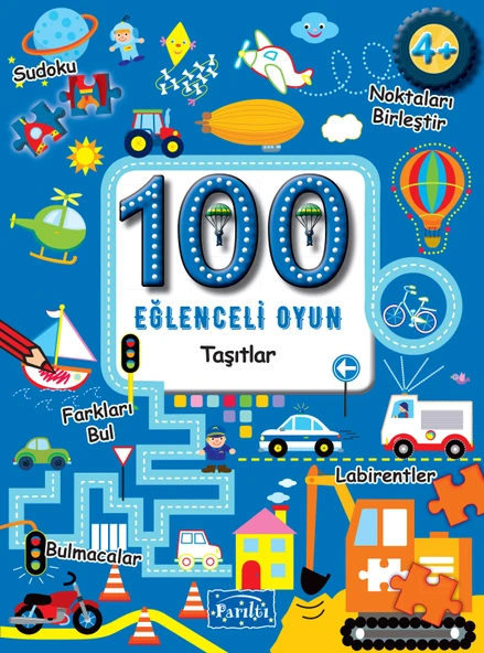 100 Eğlenceli Oyun - Taşıtlar ürün görseli