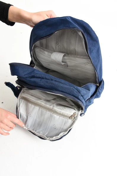 Ultra Hafif Orta Boy Sırt Çantası Çok Cepli Unisex Laci  (Model: 571-4B) - Resim 4