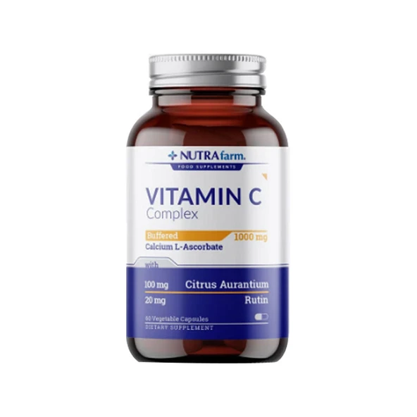 Dermoskin Nutrafarm Buffered 500 mg Vitamin C Complex ürün görseli