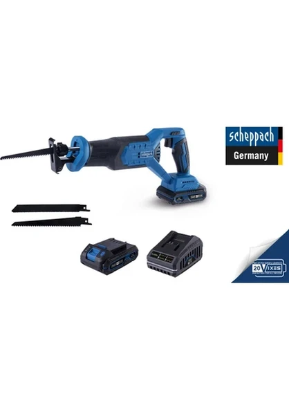 Scheppach BC-RS250-X 2X4.0AH Akülü Tilki Kuyruğu - 59092694992 ürün görseli