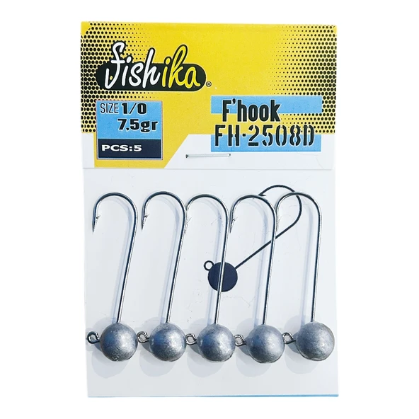 Fishika 2508 #1/0 7,5gr Jig Head ürün görseli
