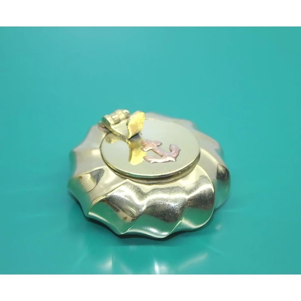 Pirinç Çapalı Kapaklı Küllük ürün görseli 1