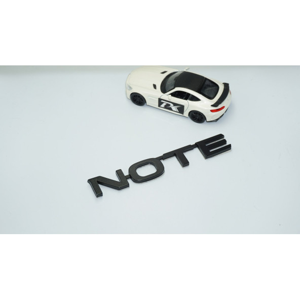 DK Tuning Nissan Note Siyah ABS 3M 3D Bagaj Yazı Logo Arma - 2