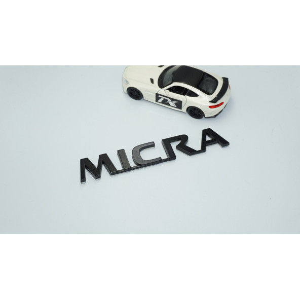 DK Tuning Nissan Micra Siyah ABS 3M 3D Bagaj Yazı Logo Arma - 2