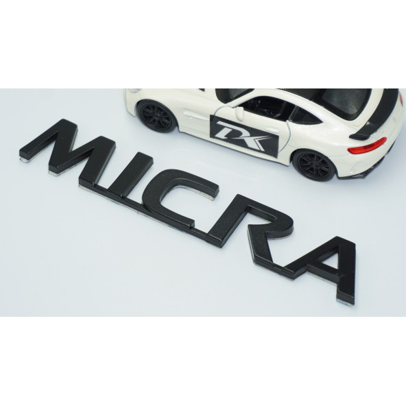 DK Tuning Nissan Micra Siyah ABS 3M 3D Bagaj Yazı Logo Arma - 3